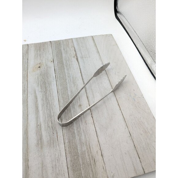 Hubert Stainless Steel Salad Serving mini Tongs 6" - Picture 1 of 8